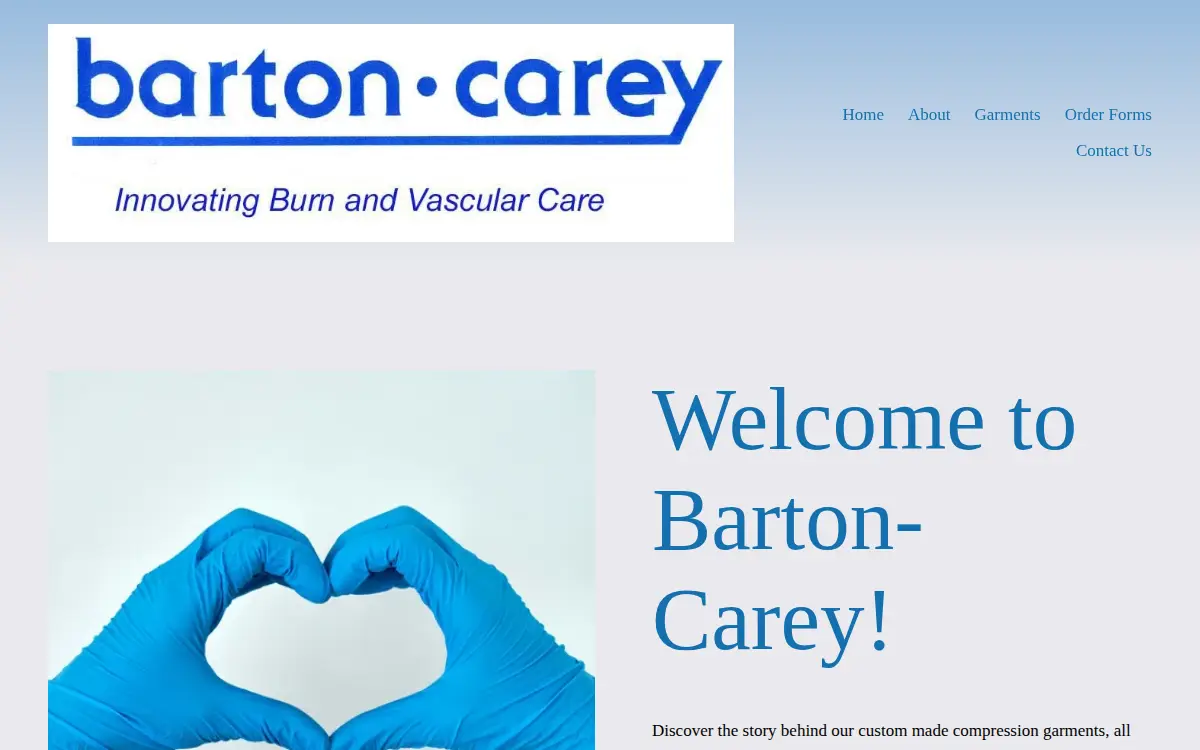 Homepage of Barton-carey Medical Products, INC