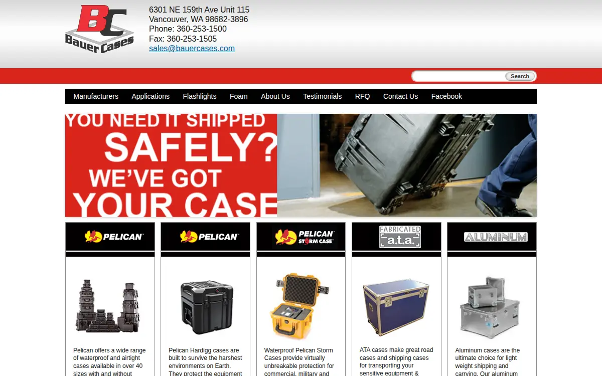 Homepage of Hh Bauer & Associates INC