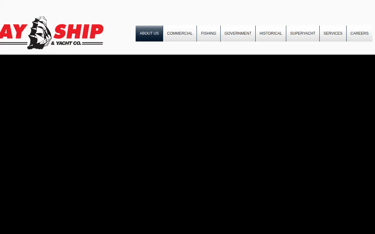 Homepage of Bay Ship & Yacht CO