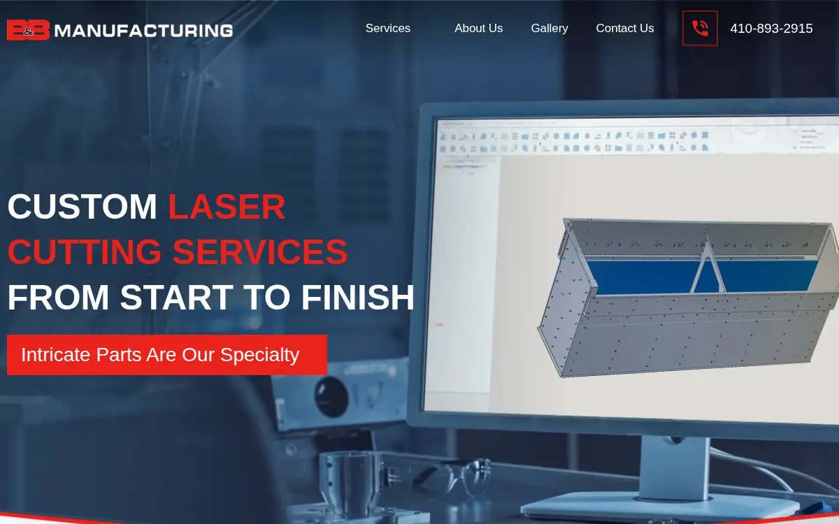 Homepage of B & B Manufacturing Co, INC