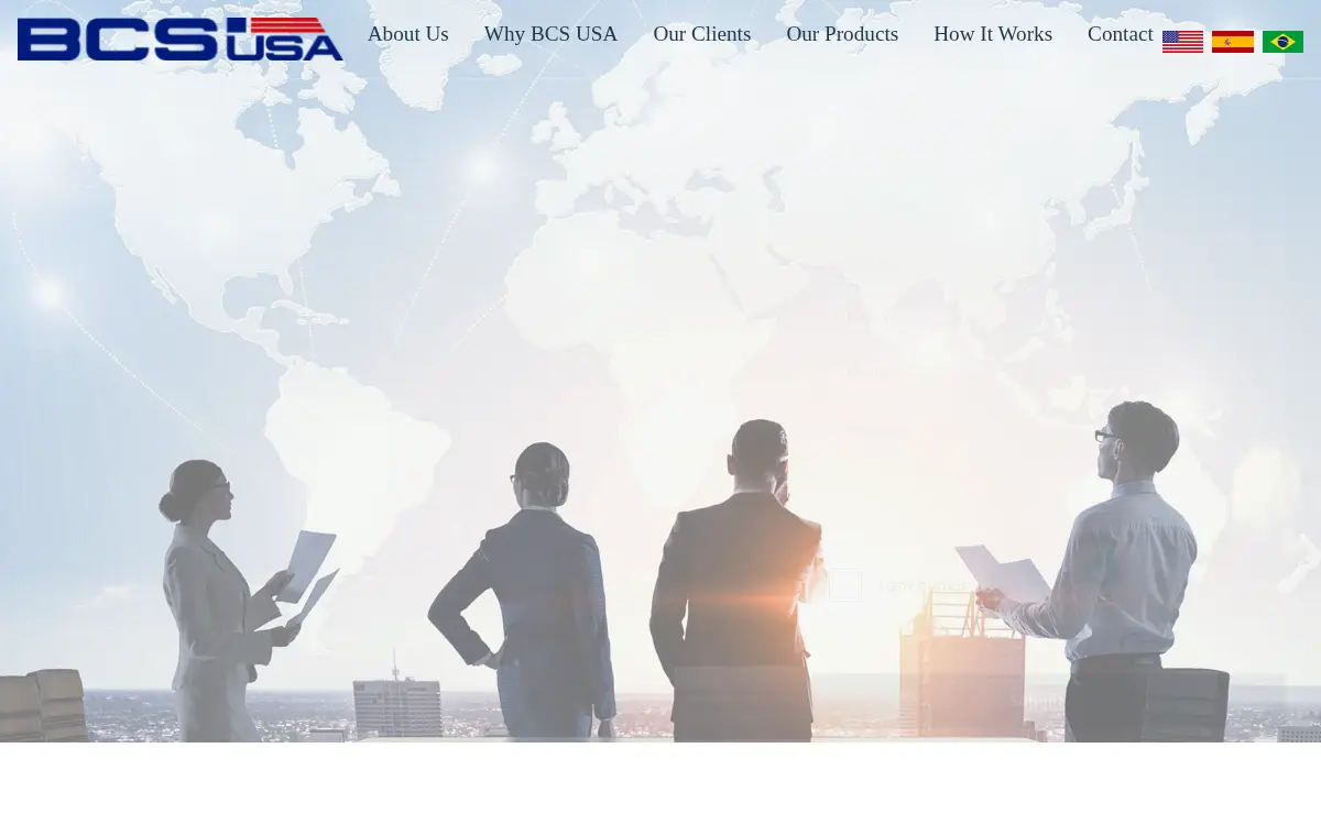 Homepage of Bcs USA INC