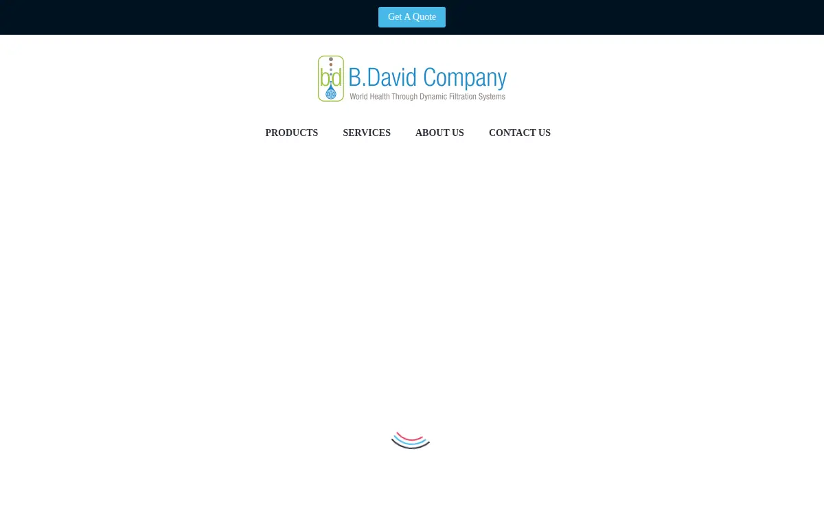 Homepage of B. David CO INC