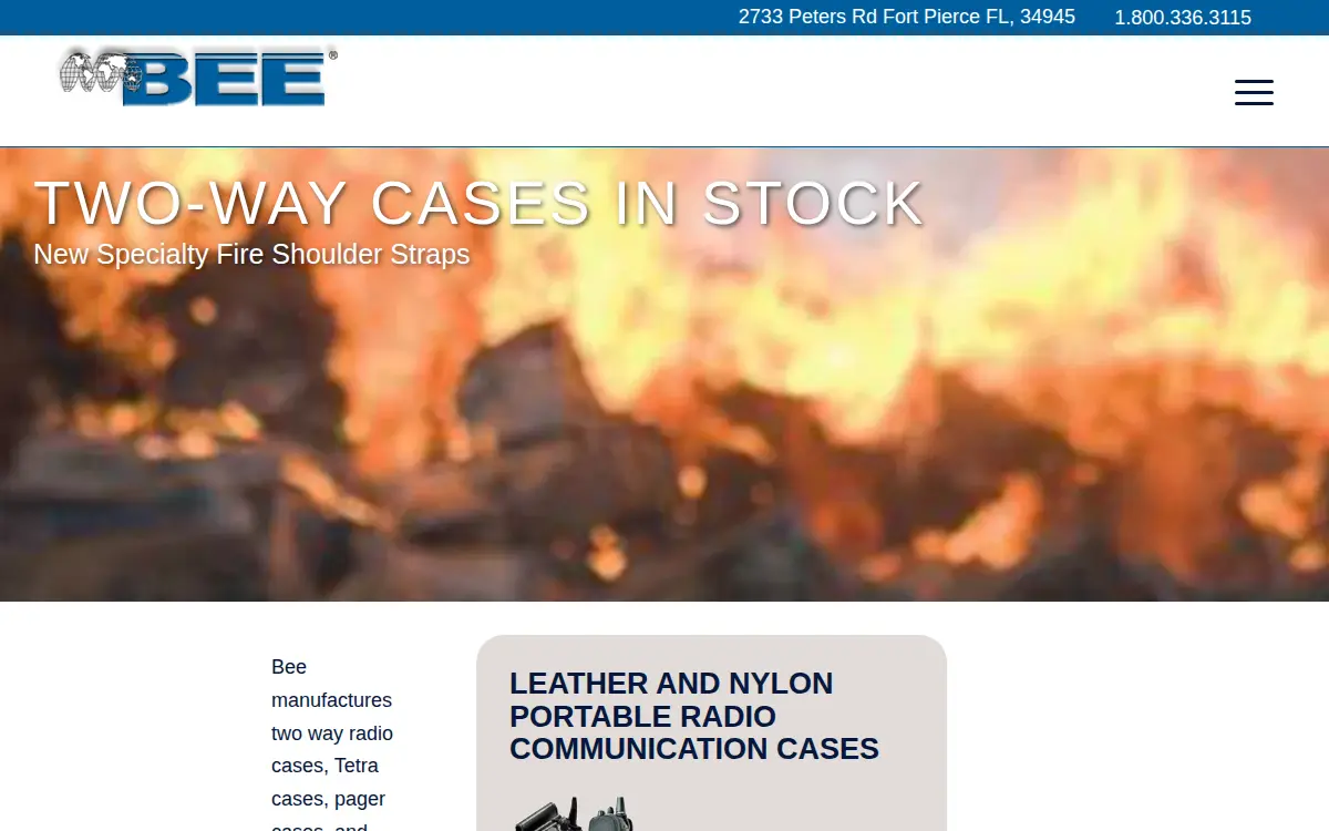 Homepage of Bee Electronics INC