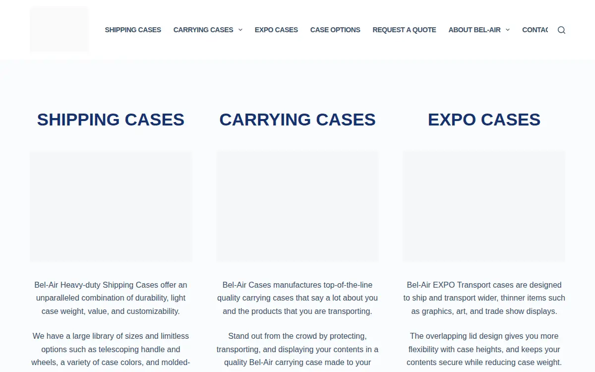 Homepage of California Quality Plastics INC