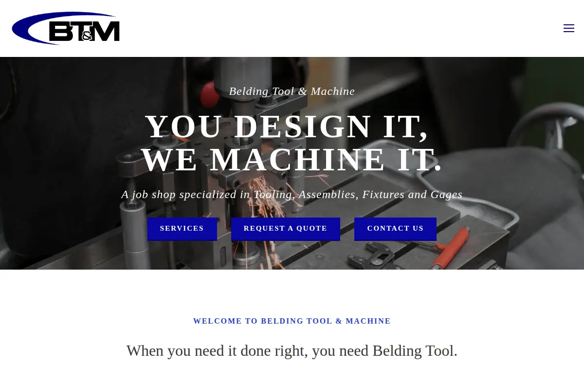 Homepage of J. Byl Holdings, LLC