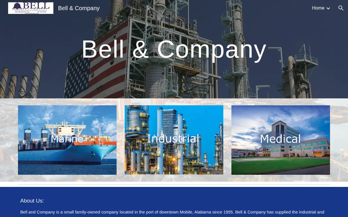 Homepage of Bell & Company