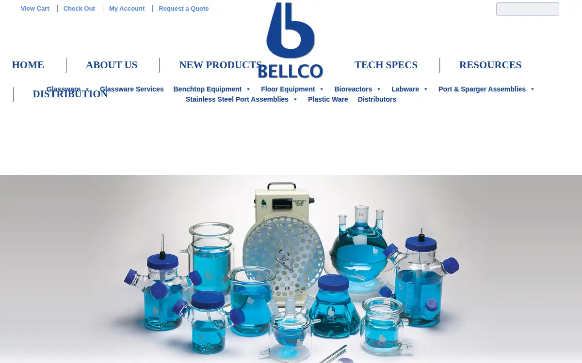 Homepage of Bellco Glass, INC.