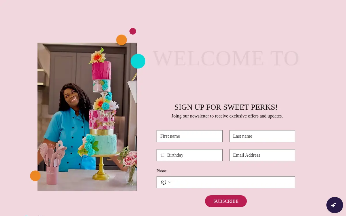 Homepage of Belle Saveurs LLC