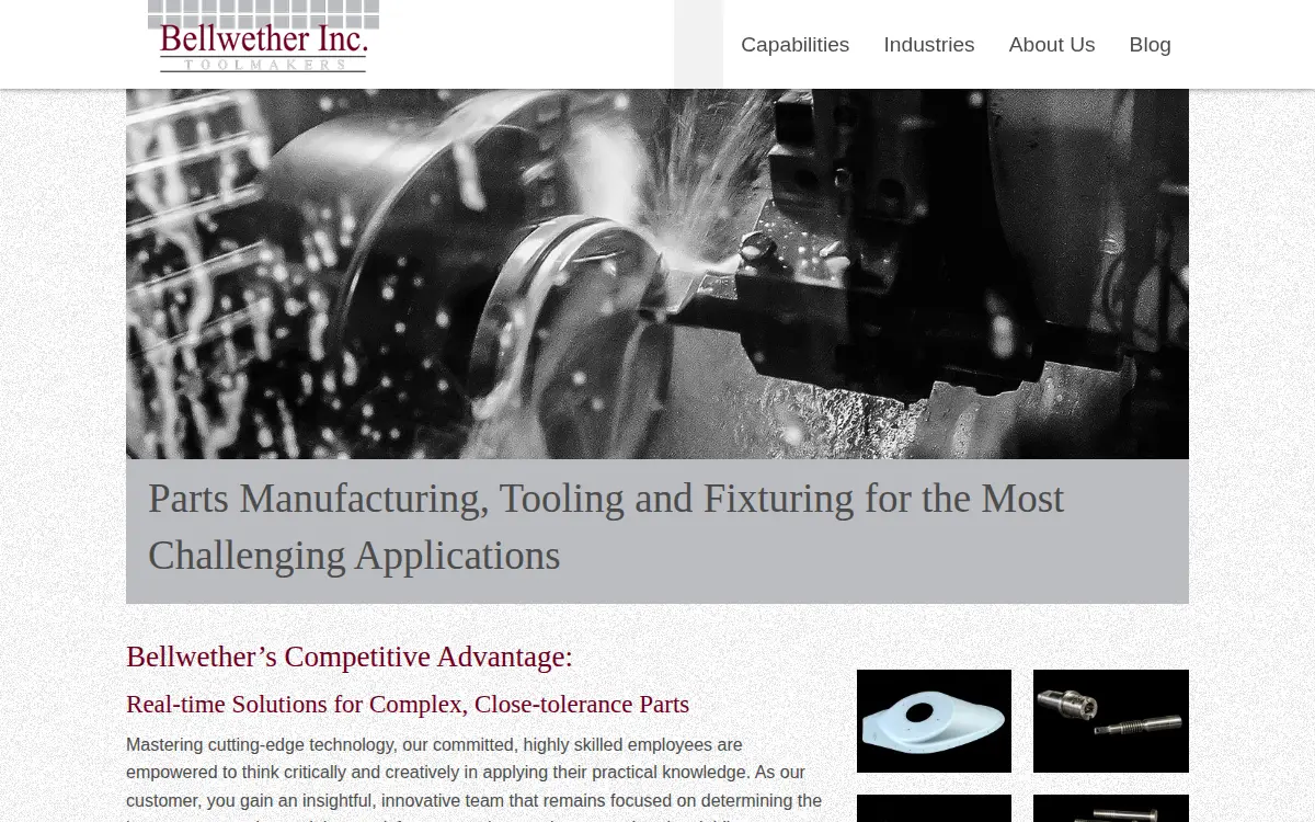 Homepage of Bellwether INC