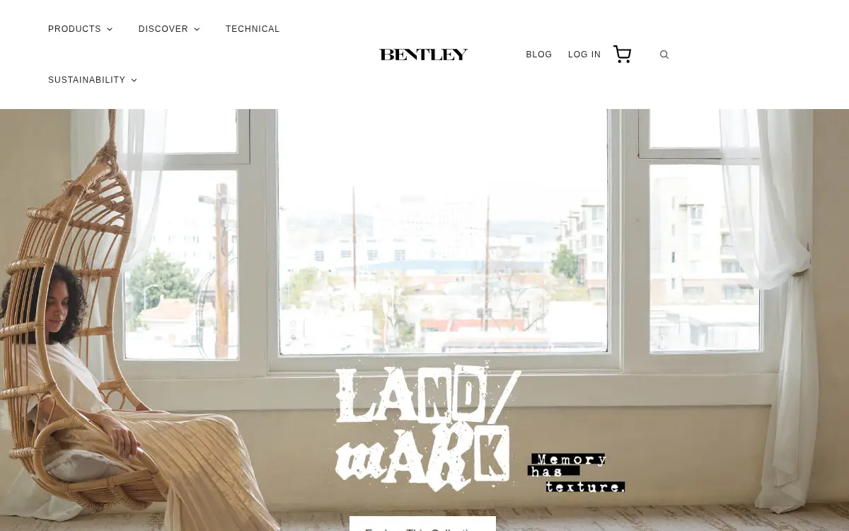 Homepage of Bentley Mills INC
