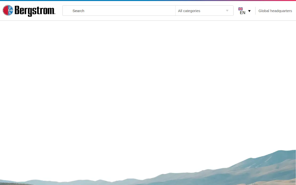 Homepage of Bergstrom INC