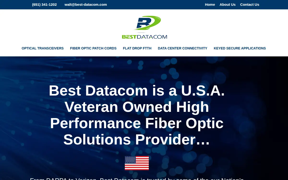 Homepage of Best Datacom, INC.