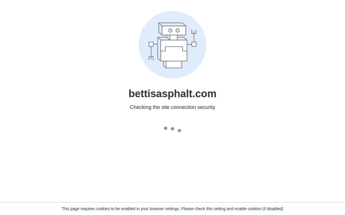 Homepage of Bettis Asphalt & Construction INC