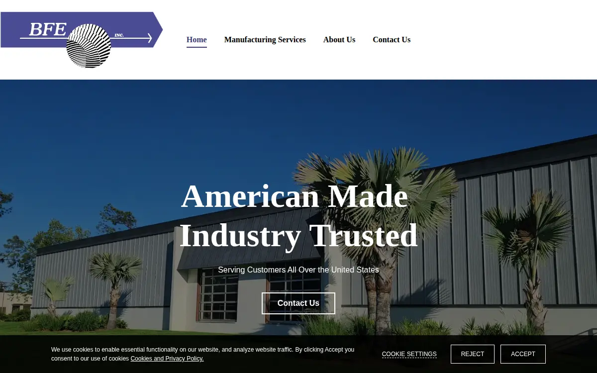 Homepage of Brake-funderburk Enterprises, INC.