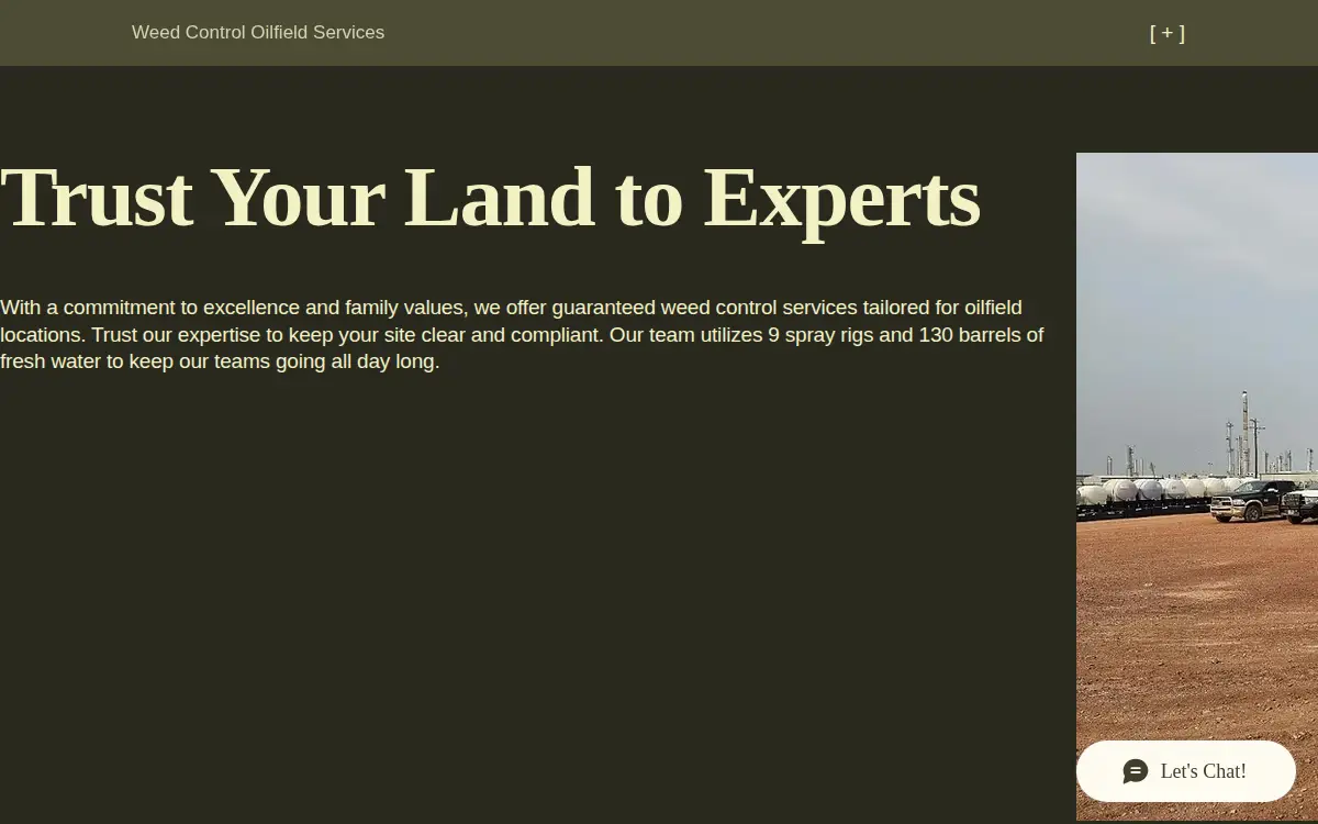 Homepage of B&h Oilfield Services LLC
