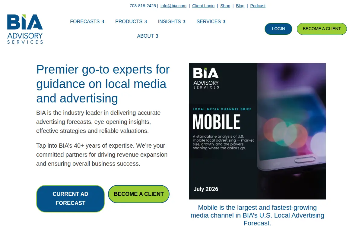 Homepage of Bia Financial Network INC