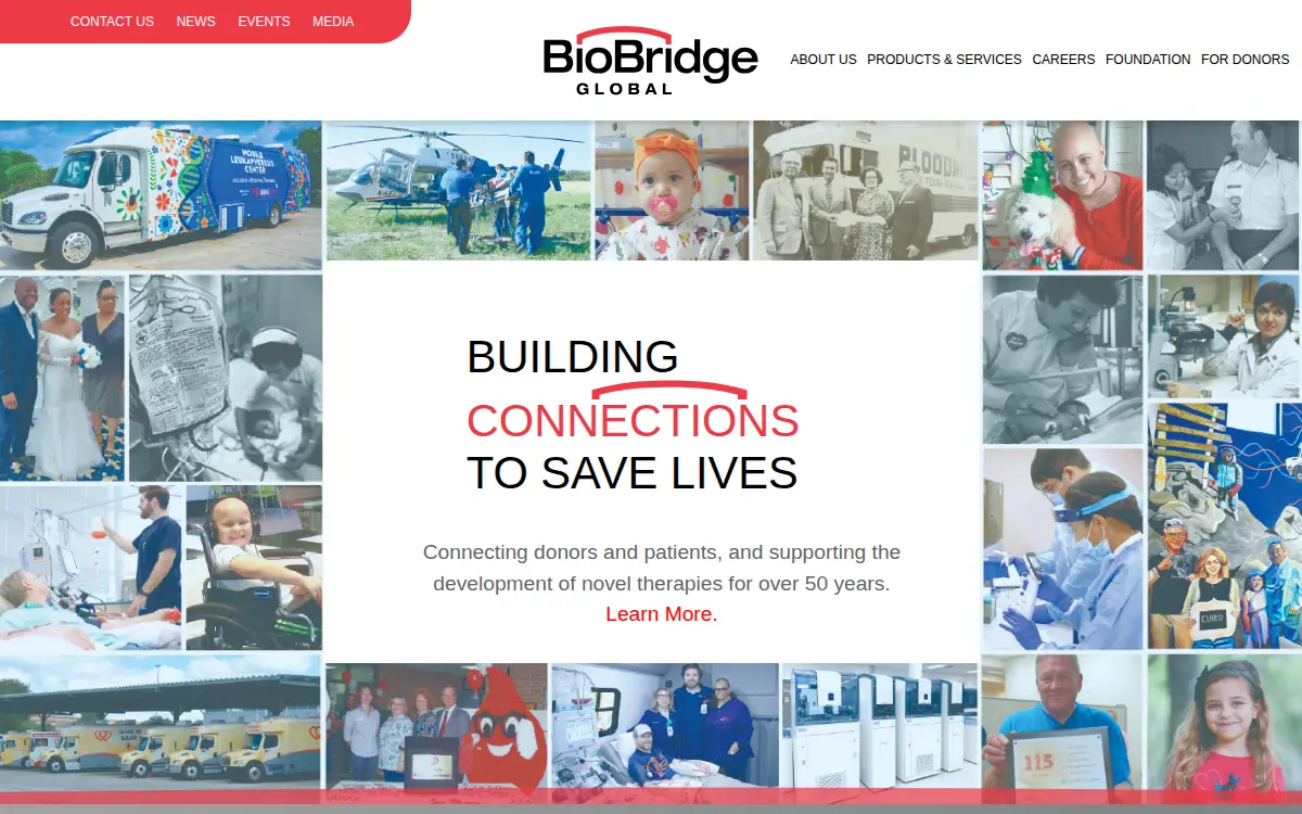 Homepage of Bbg Advanced Therapies