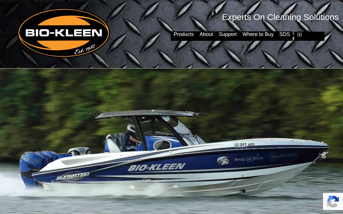 Homepage of Bio-kleen Products, INC