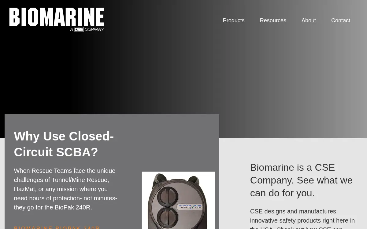 Homepage of Biomarine INC