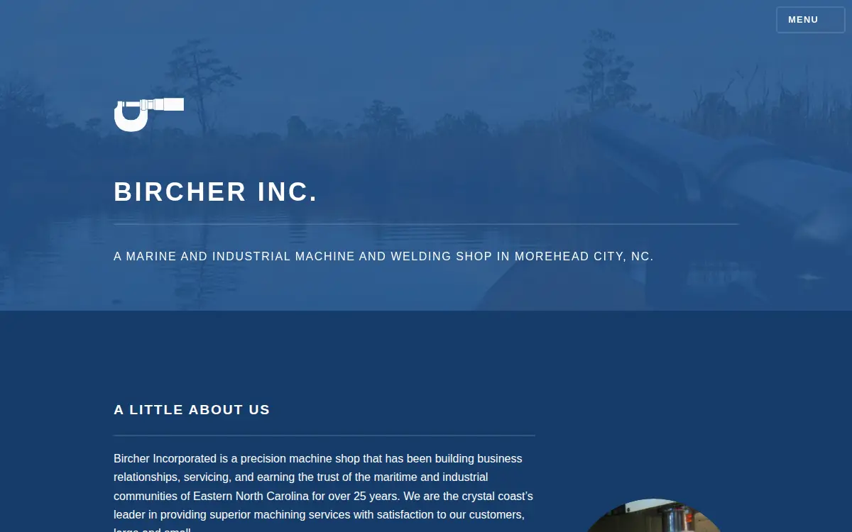 Homepage of Bircher INC
