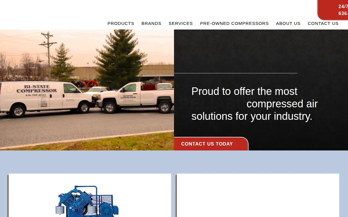 Homepage of Bi-state Compressor, INC