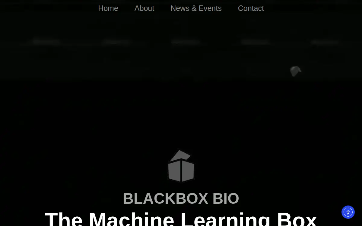 Homepage of Blackbox Biotech, INC