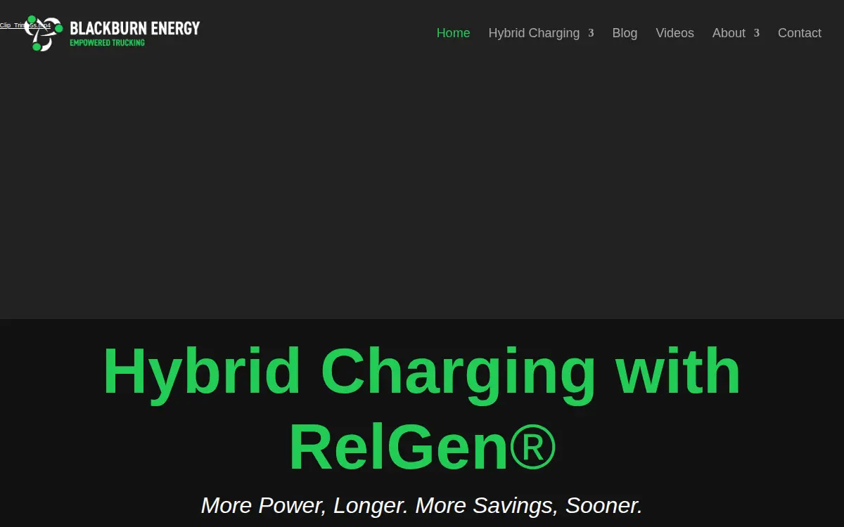 Homepage of Blackburn Energy INC