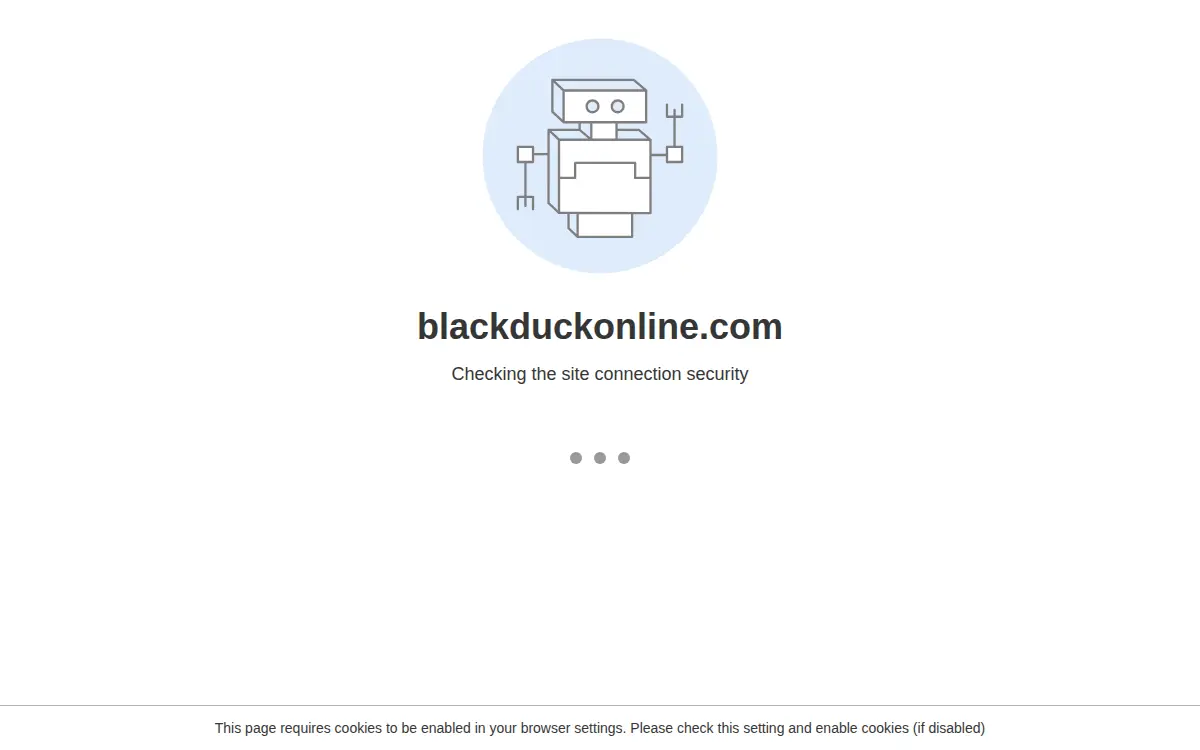 Homepage of Black Duck, INC.