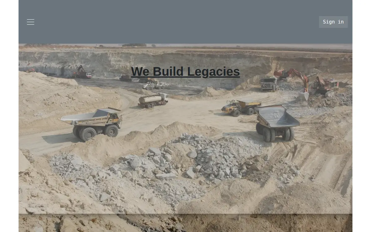 Homepage of Blackfish Industrial LLC