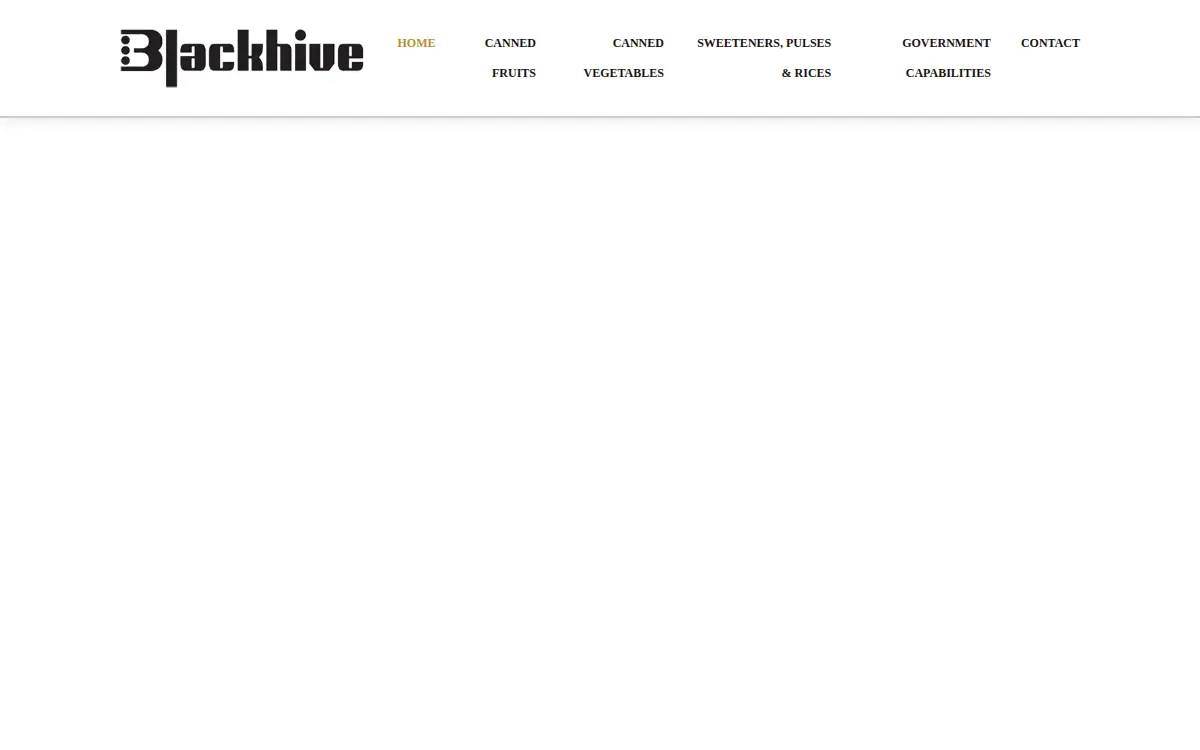 Homepage of Blackhive CORP INC