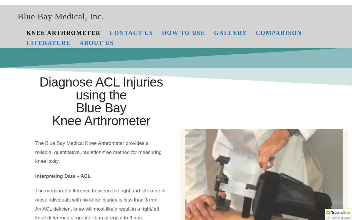 Homepage of Blue Bay Medical INC