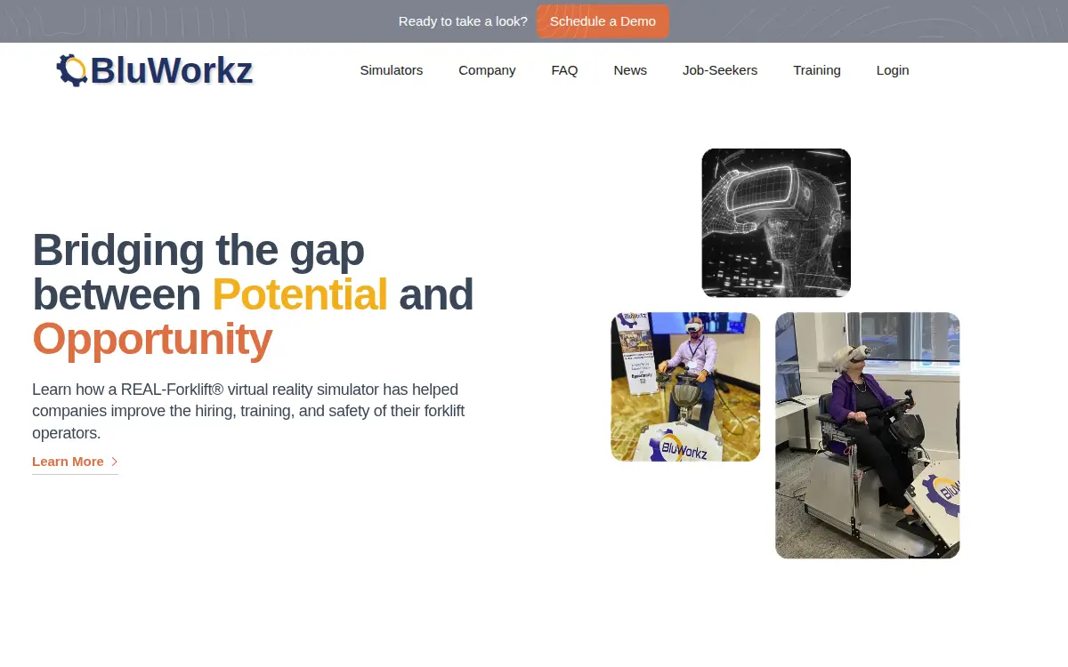 Homepage of Really-virtual Corporation