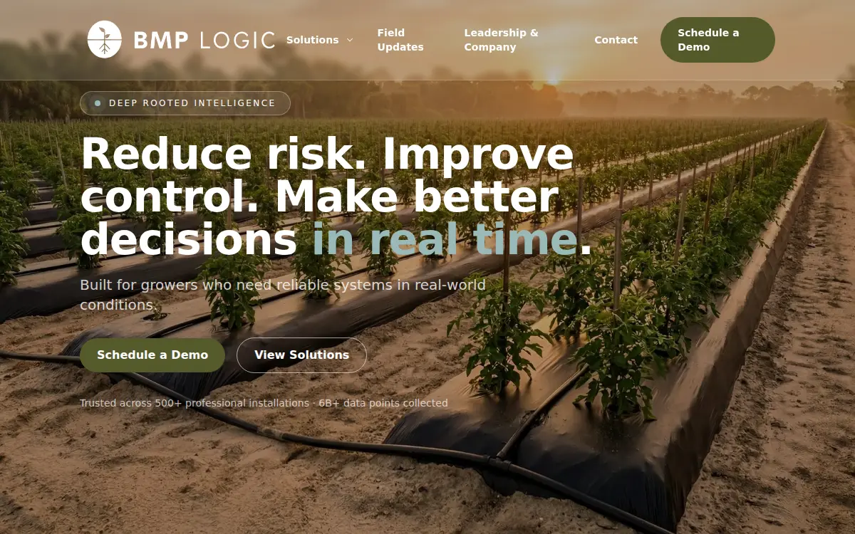 Homepage of Bmp Logic INC.