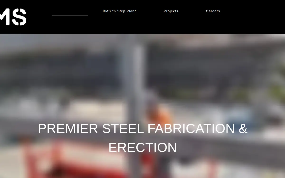Homepage of Bms Construction LLC