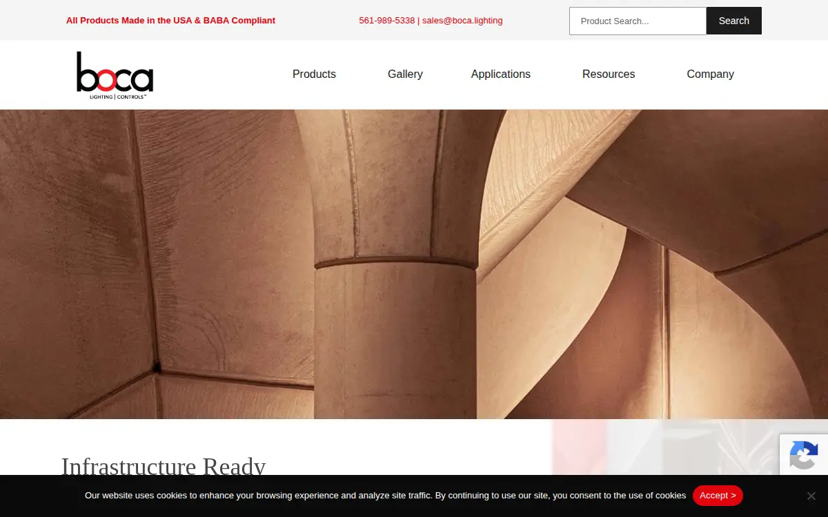 Homepage of Boca Flasher, INC.