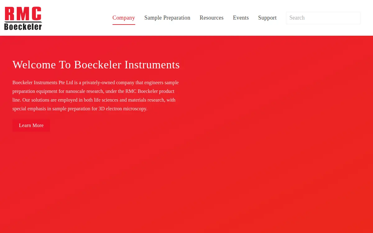 Homepage of Boeckeler Instruments, INC.