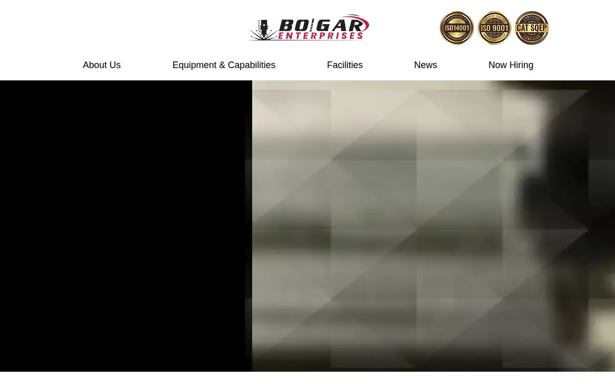 Homepage of Bo/gar Enterprises, INC.