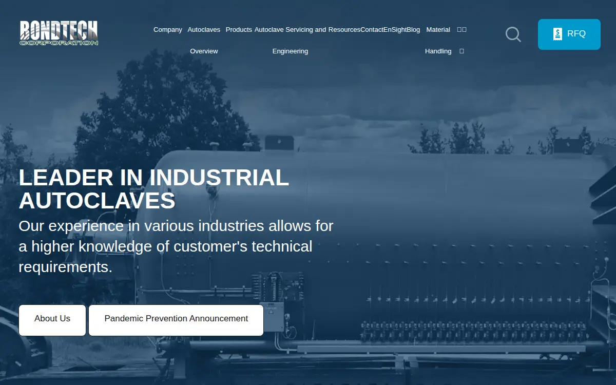 Homepage of Bondtech CORP