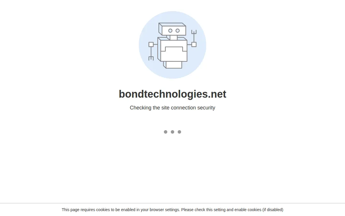 Homepage of Bond Technologies INC