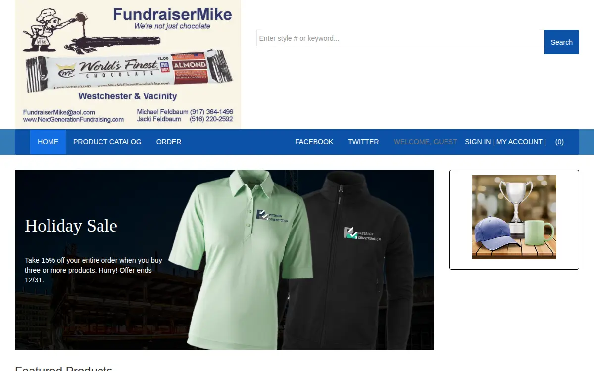 Homepage of Borough Supplies Corporation