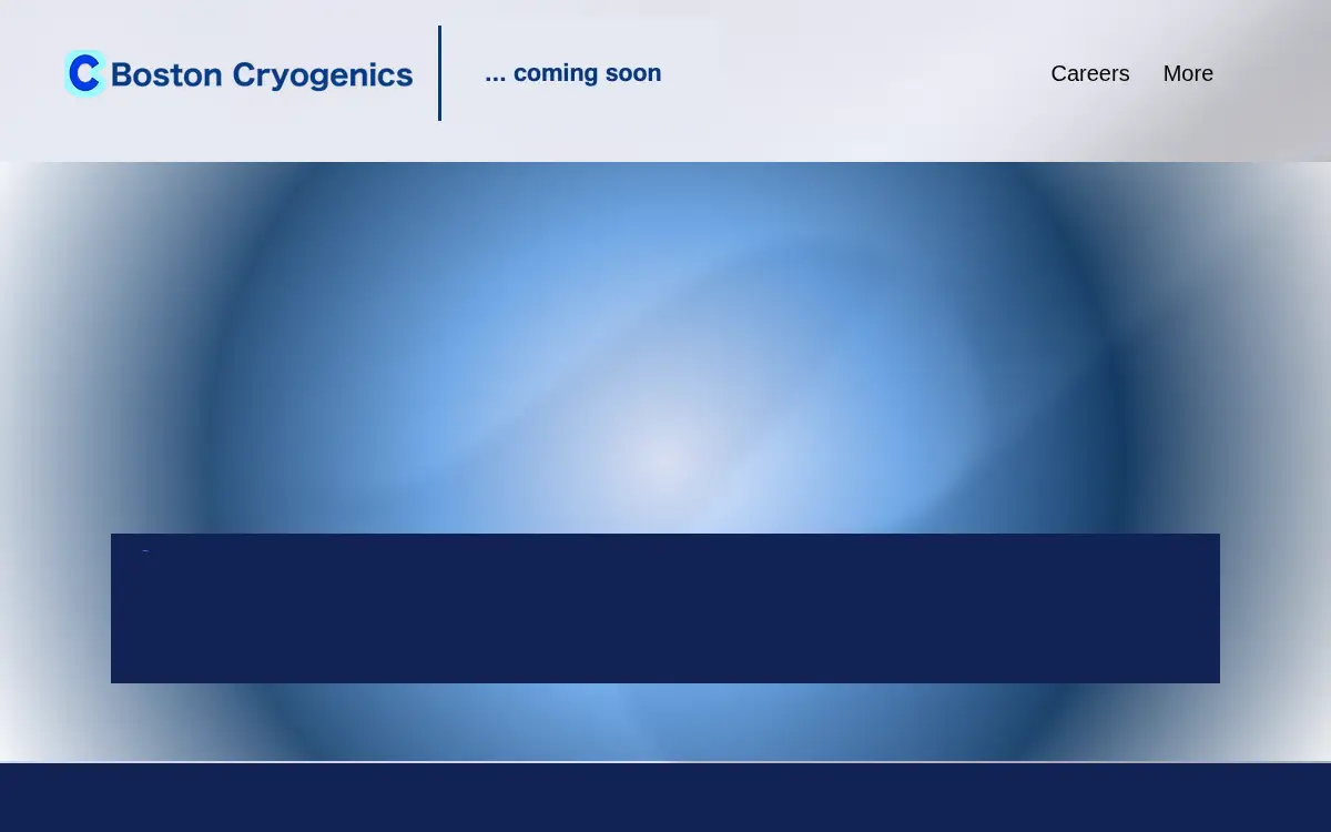 Homepage of Boston Cryogenics LLC