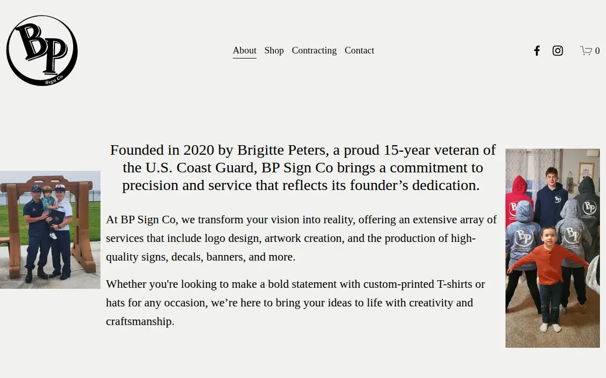 Homepage of Brigitte Peters