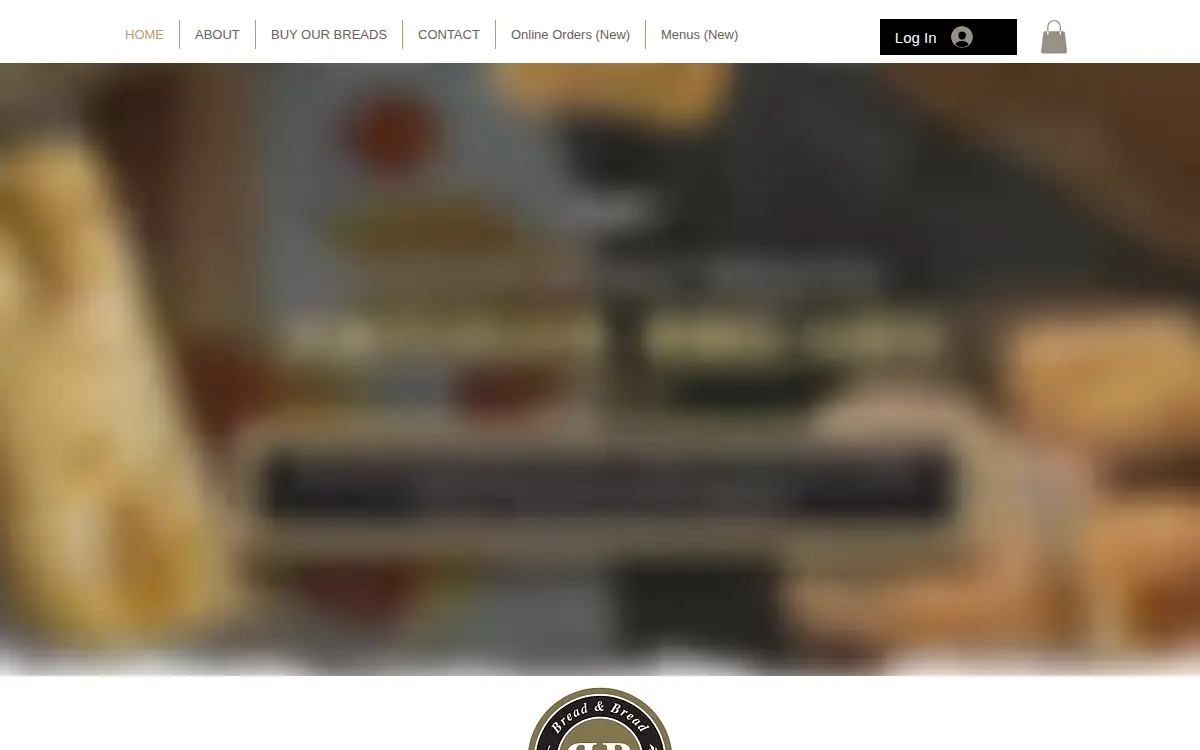 Homepage of Bread & Bread CORP