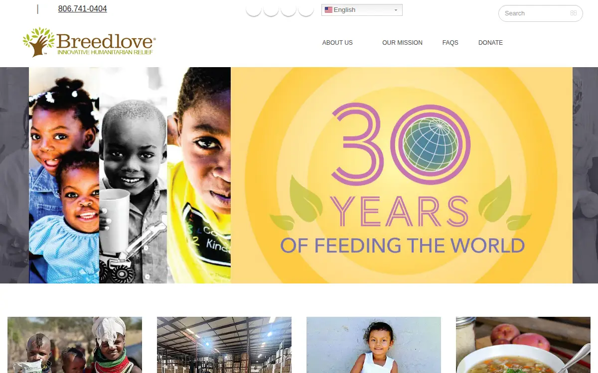 Homepage of Breedlove Foods INC