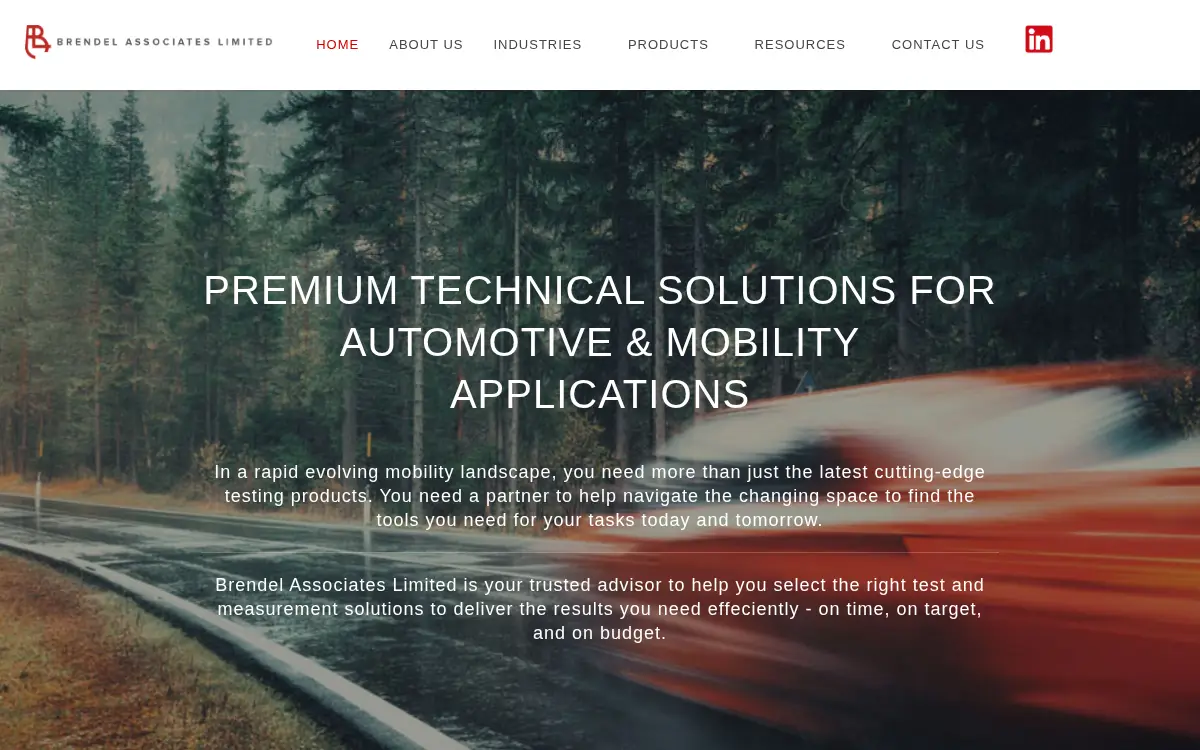 Homepage of Brendel Associates Limited