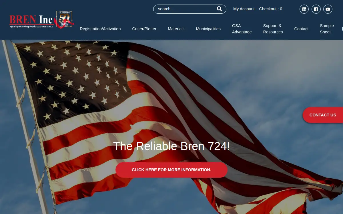 Homepage of Bren Instruments, INC.