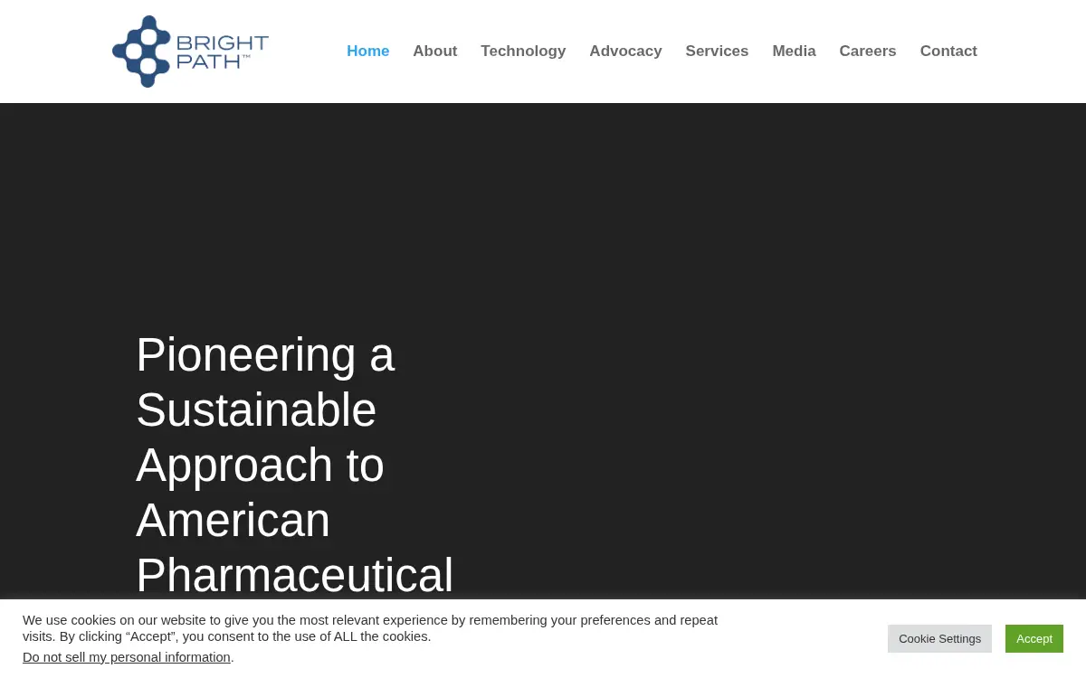 Homepage of Bright Path Laboratories INC