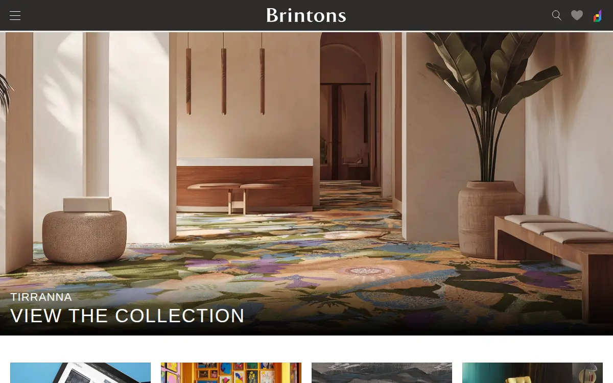Homepage of Brintons US Axminster INC