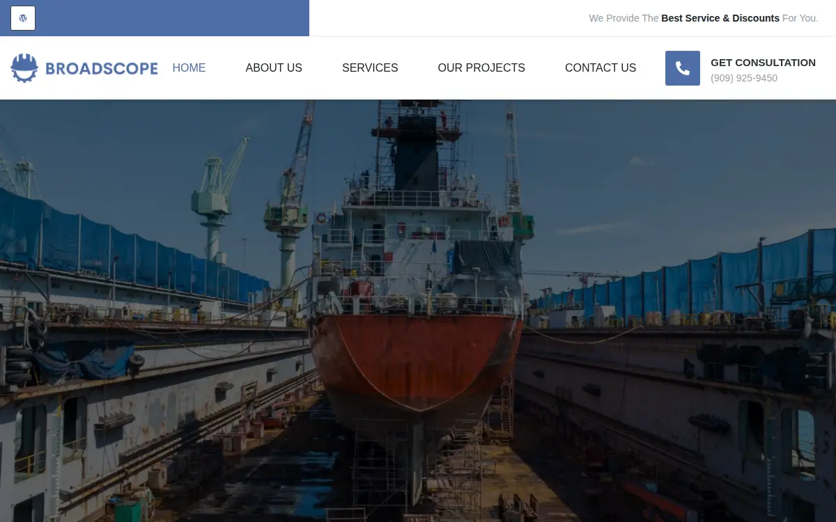 Homepage of Broadscope Solutions CORP