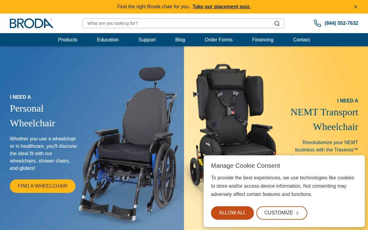 Homepage of Broda Usa, INC.
